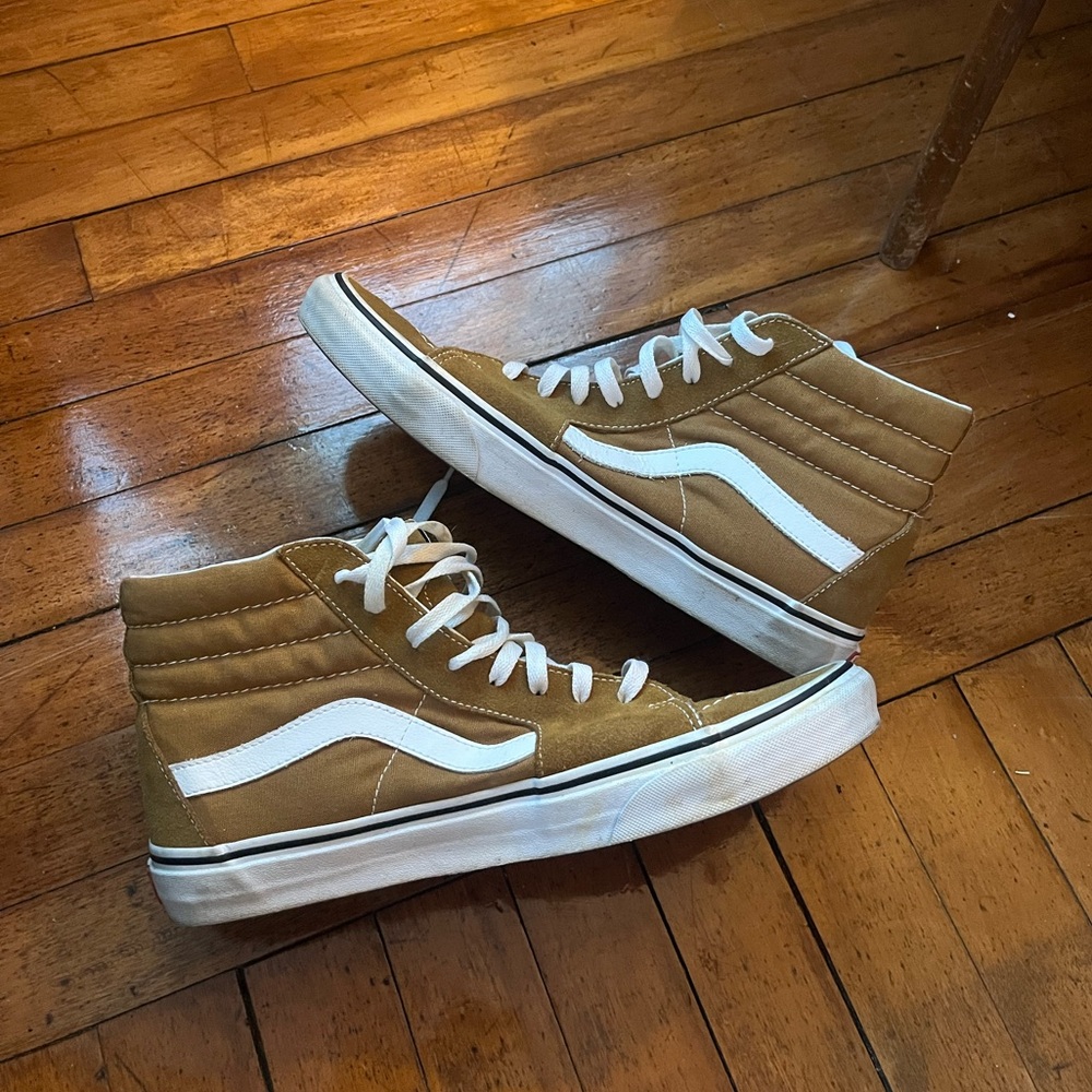 SK8-Hi | Mens size 10.5 | Mustard Yellow